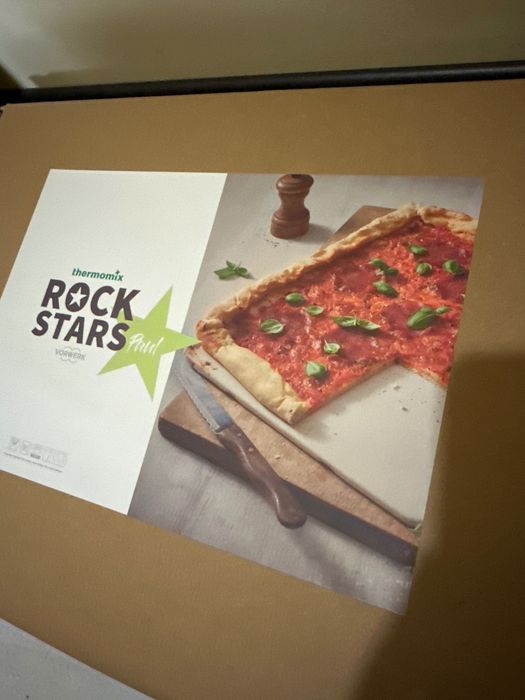 Pedra forno Paul rock stars Bimby/thermomix