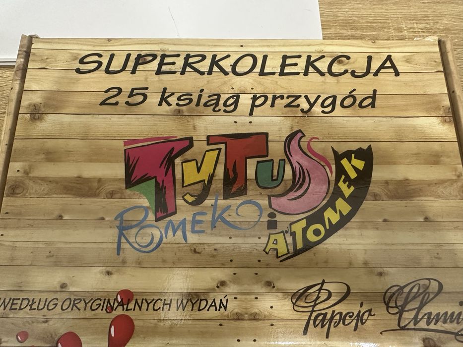 Kolekcja Tytus Romek i Atomek 25 ksiąg