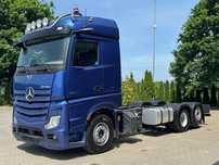 Mercedes-Benz ACTROS 2563 6x2 LL EURO6 PODWOZIE  | Skrętna, podnoszona oś | Retarder | Z Niemiec | 1 wł |