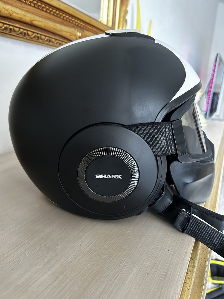 Capacete  shark preto