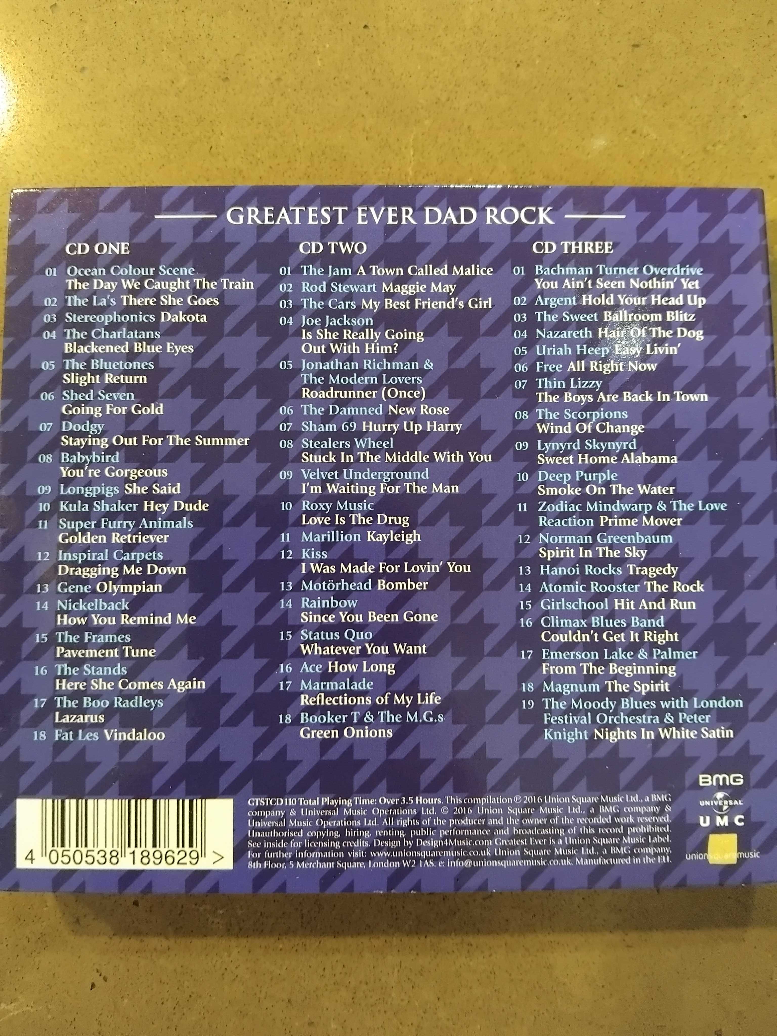 3 Cds novos de Rock