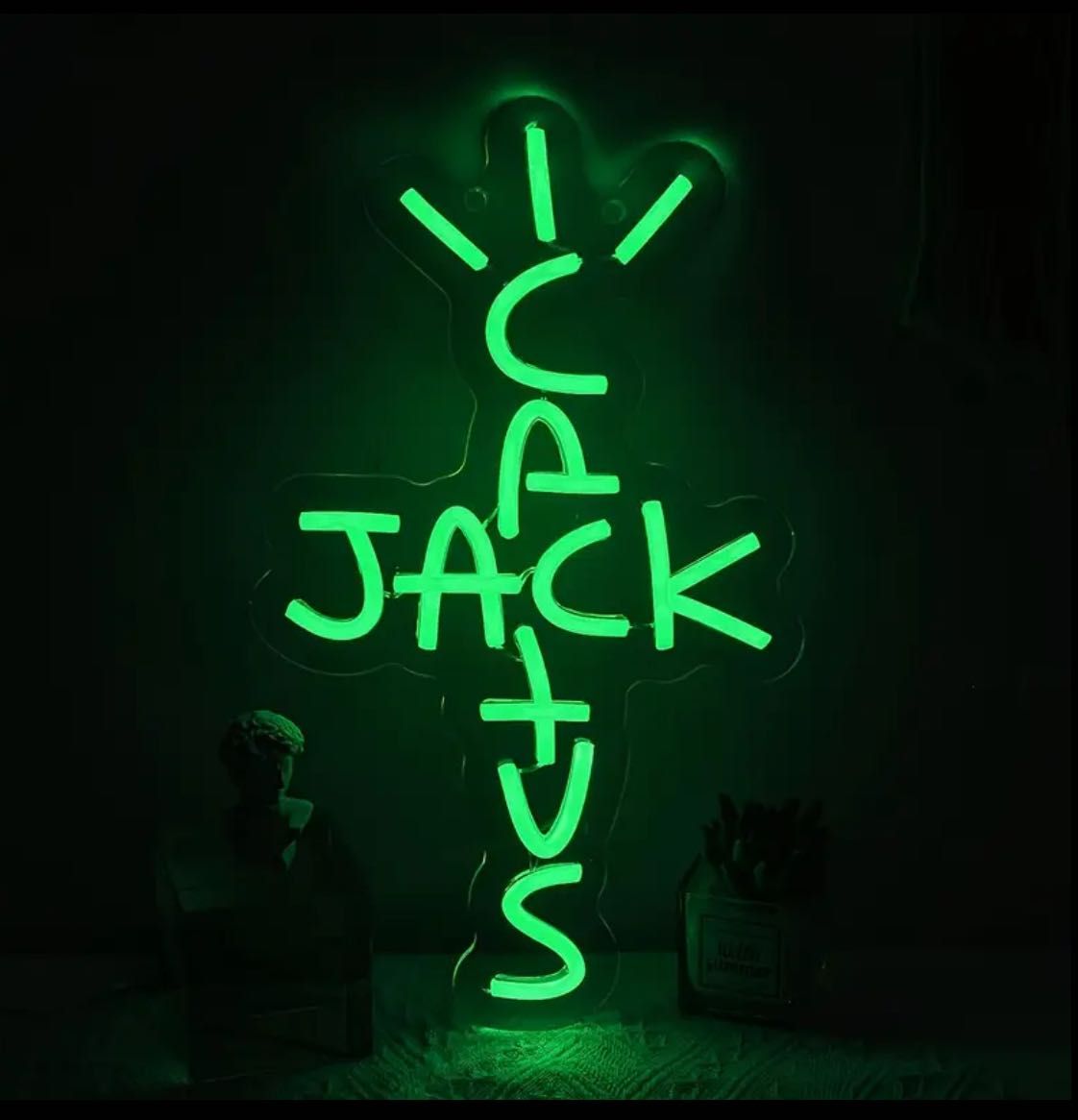 Travis Scott LED na ścianę