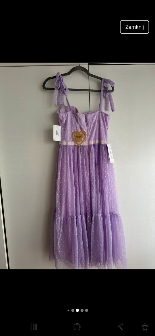 Sukienka gorsetowa midi