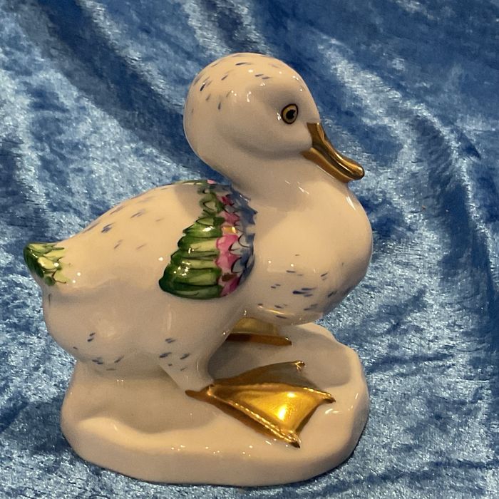 Patinho vista alegre 8 cm pintura manual ,anúncios abaixo