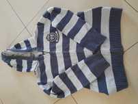 Bluza rozpinana na zamek, sweterkowa, 140