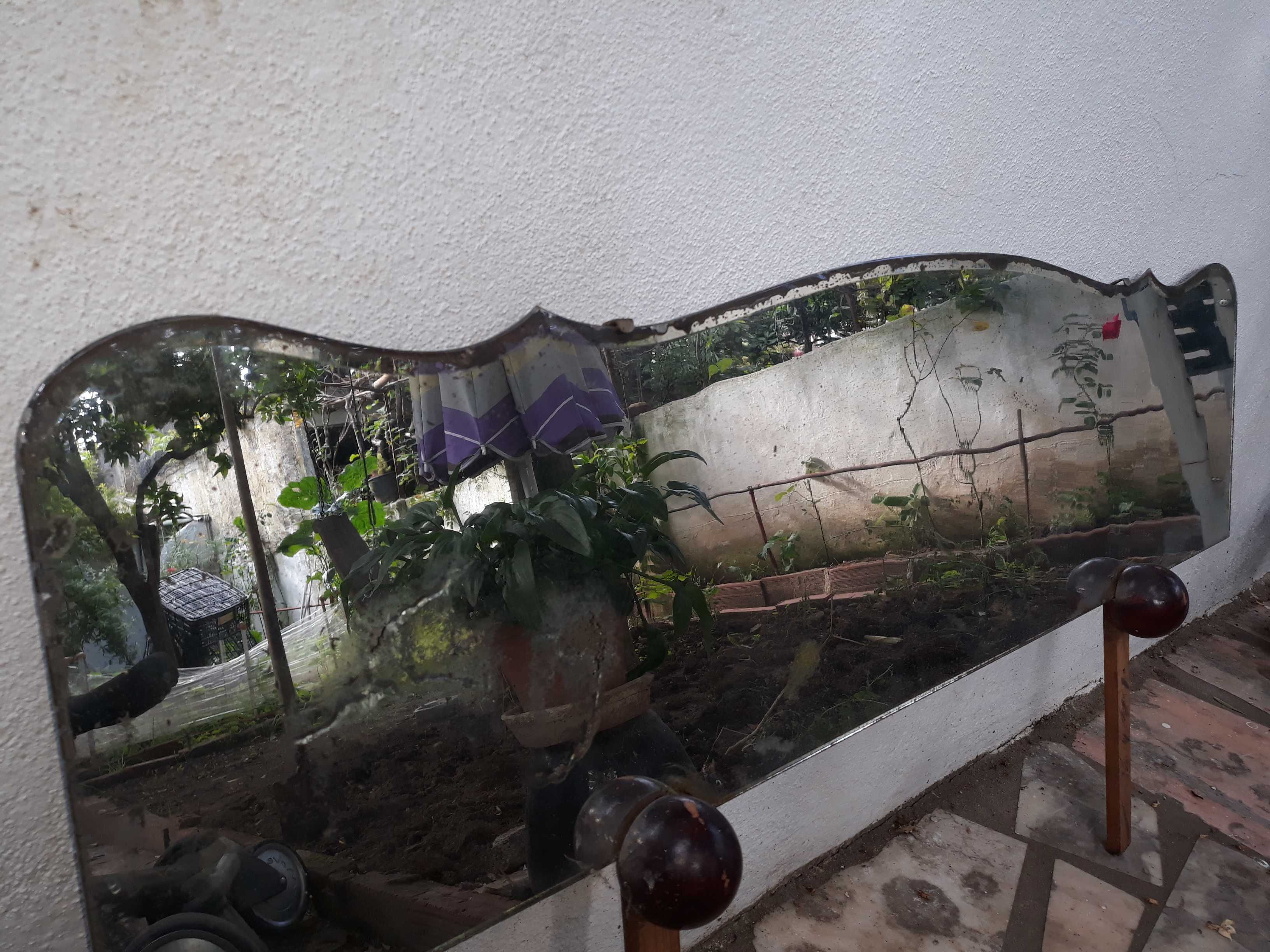 Espelho antigo de parede Anos 40