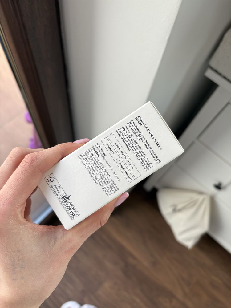 anua niacinamide 10% + txa 4% serum