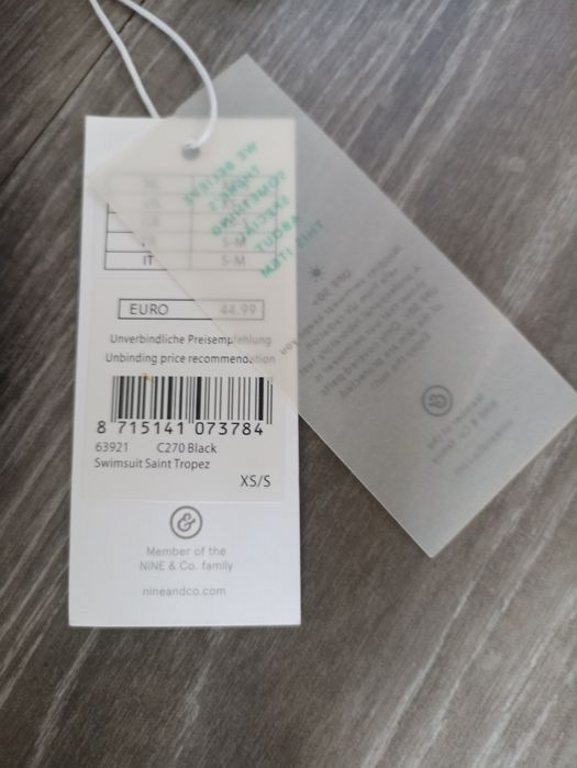 Strój kąpielowy ciążowy S