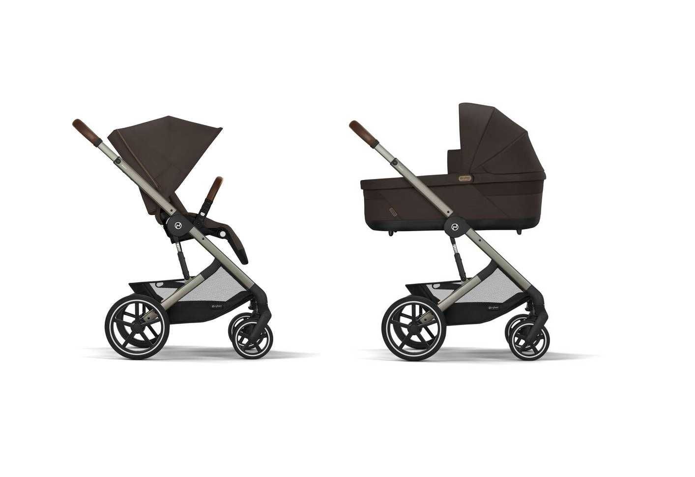Nowy Wózek dziecięcy Cybex Balios S LUX Chocolate Brown 2w1 | OD RĘKI