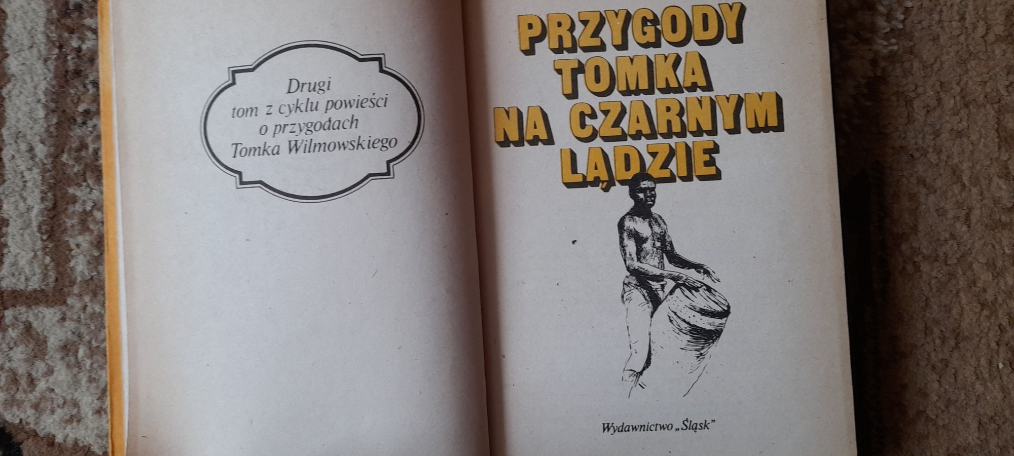 Przygody Tomka na czarnym lądzie-Alfred Szklarski wyd X 1987 Twarda op