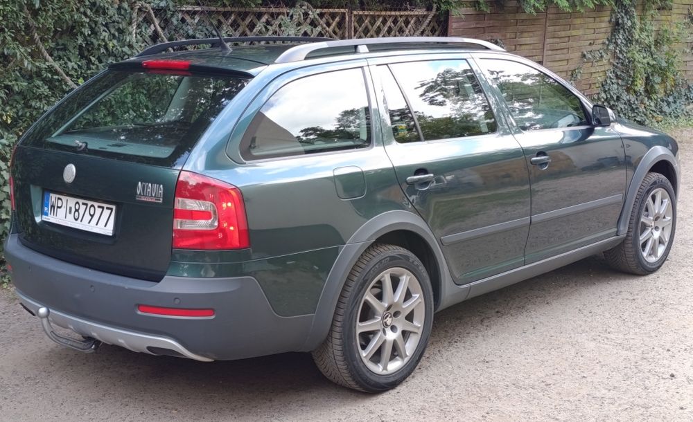Skoda Octavia Scout 4x4 2.0 TDI 140KM, zamiana
