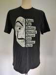 T-shirt, czarny. Dom z papieru