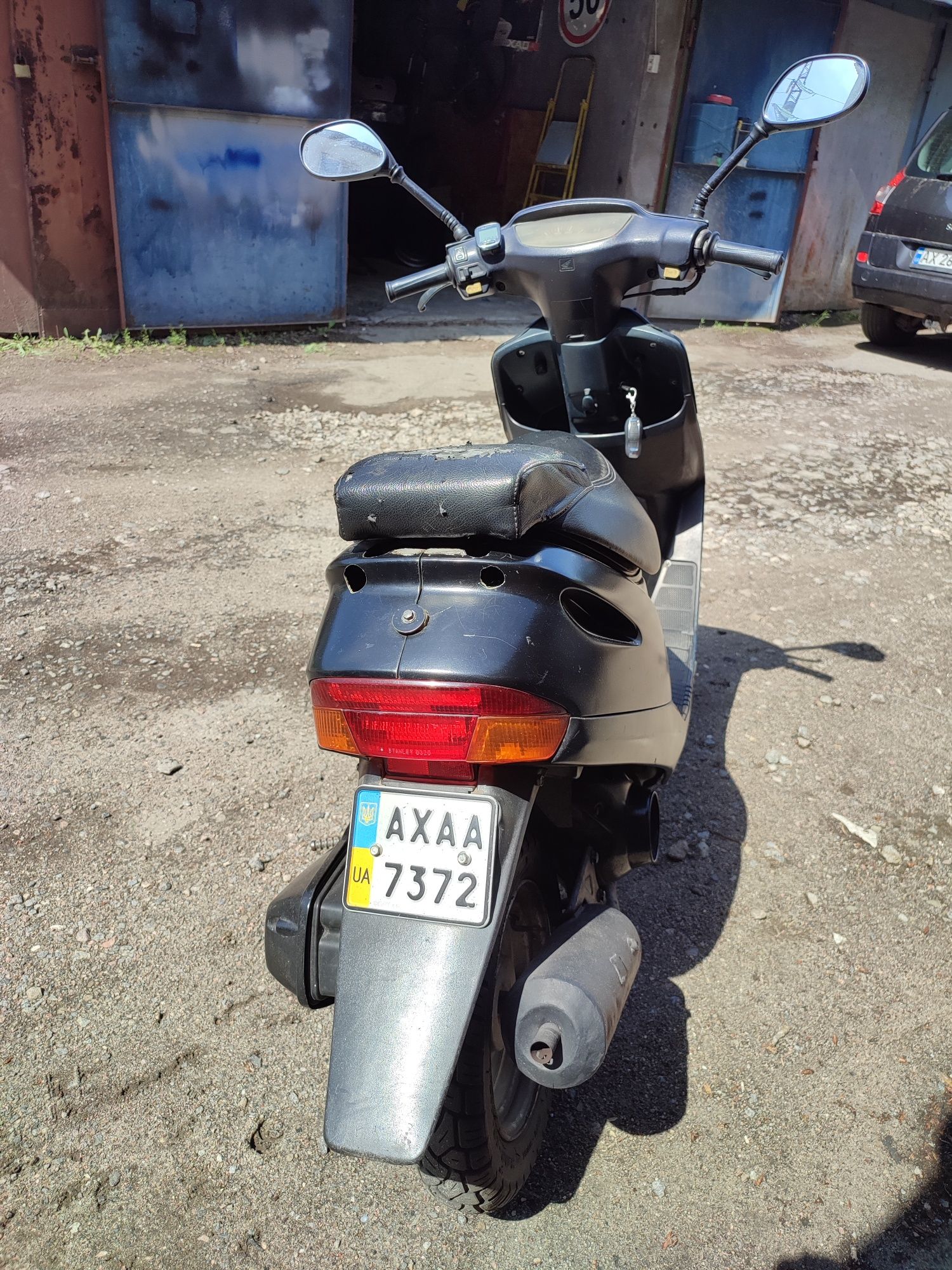 Honda Dio AF27 на регистрации