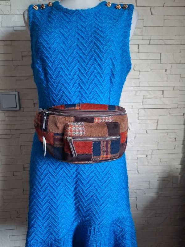 Parfois Duża saszetka  ,nerka patchwork