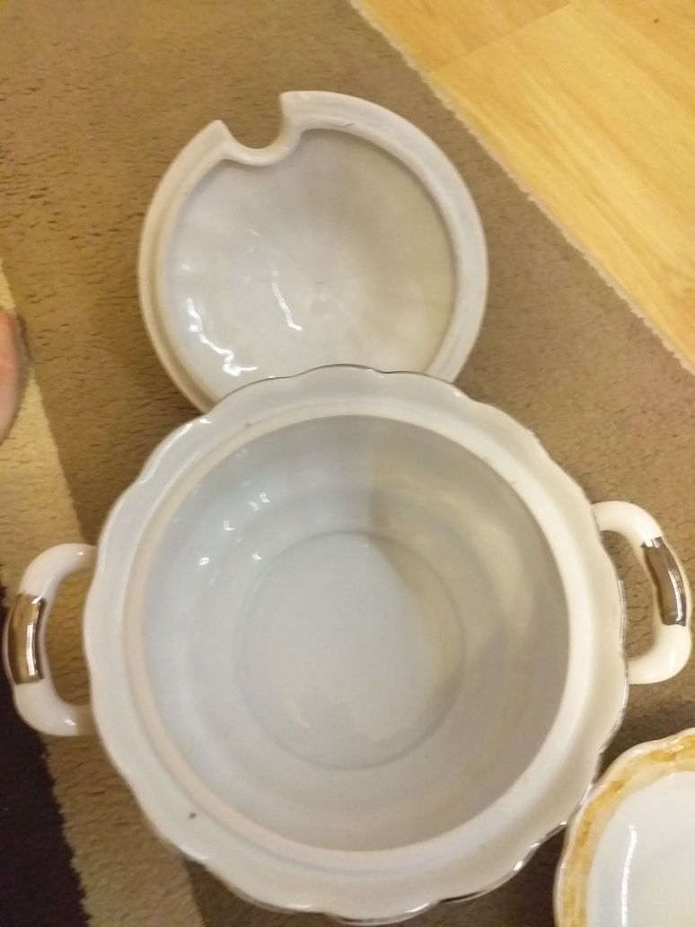 Serwis obiadowy porcelana Wałbrzych