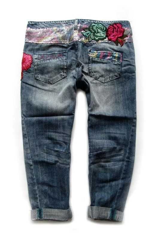 Jeansy Desigual baggy
