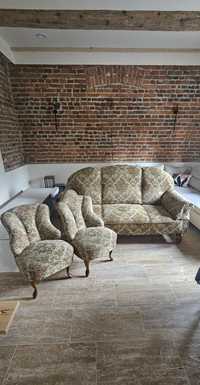 Piękny zestaw lata 50 sofa i 2 fotele