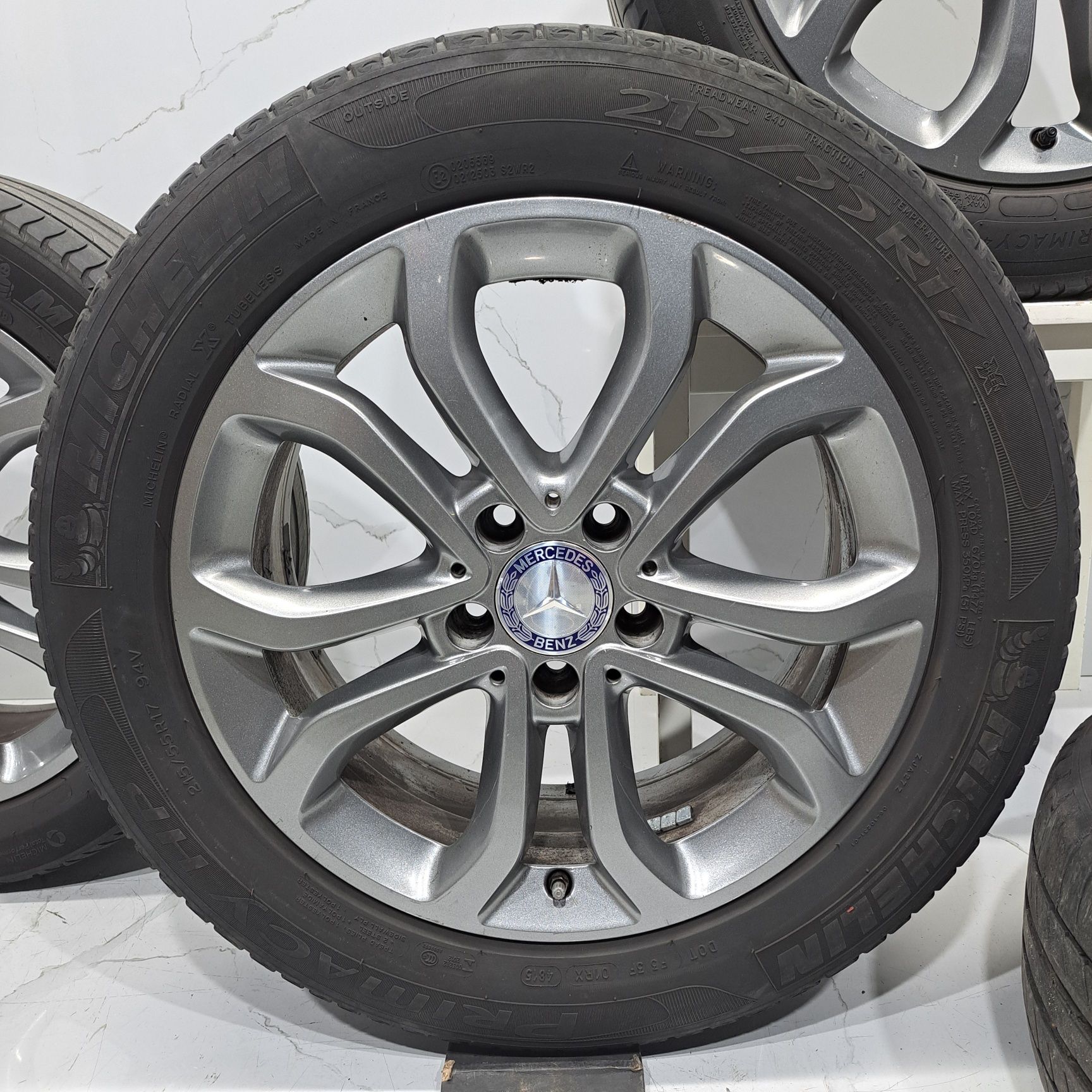Jantes 17" originais Mercedes Classe C W205 Avantgarde 5x112