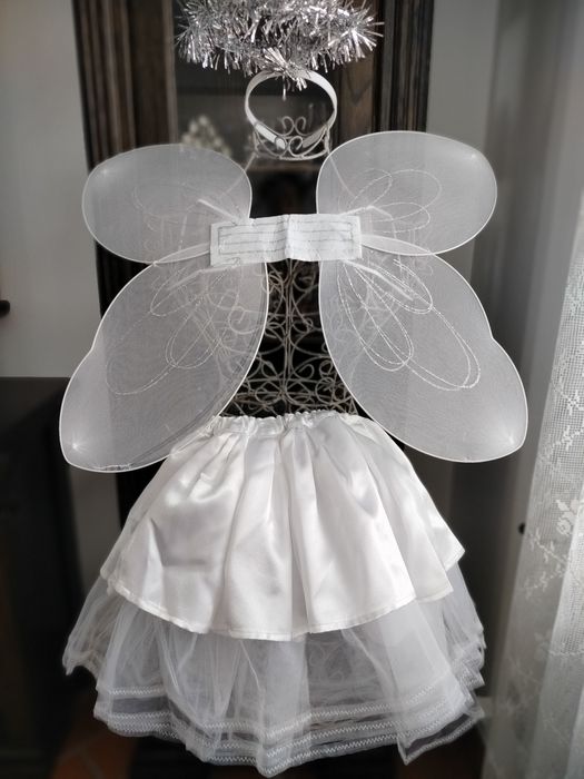 Strój aniołka dla dziewczynki