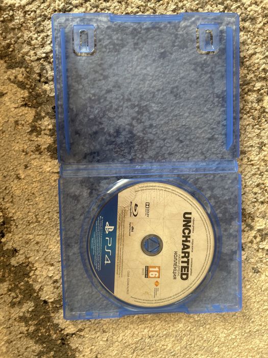 Диск на Ps4 UNCHARTED- Судьба дрейка руская озвучка
