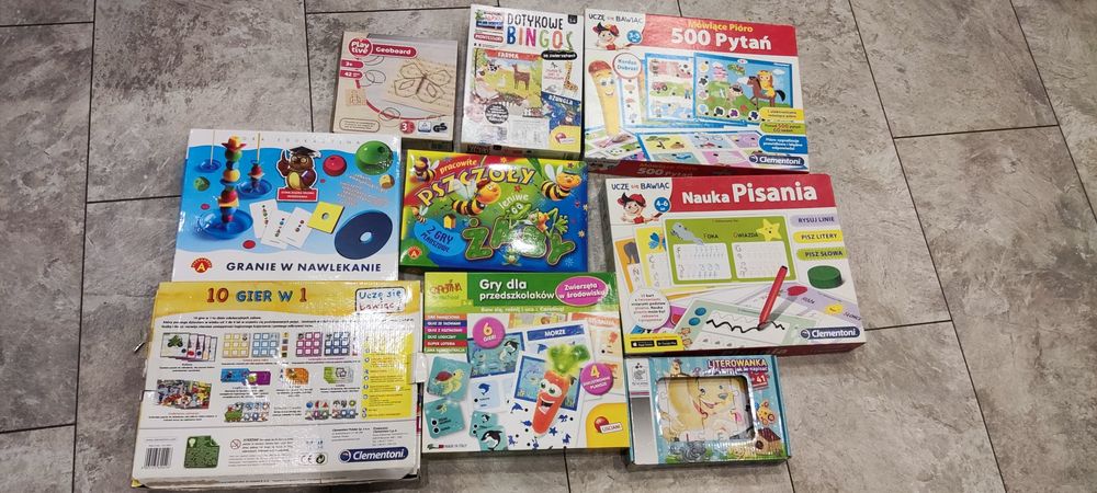 Zestaw gier i zabaw