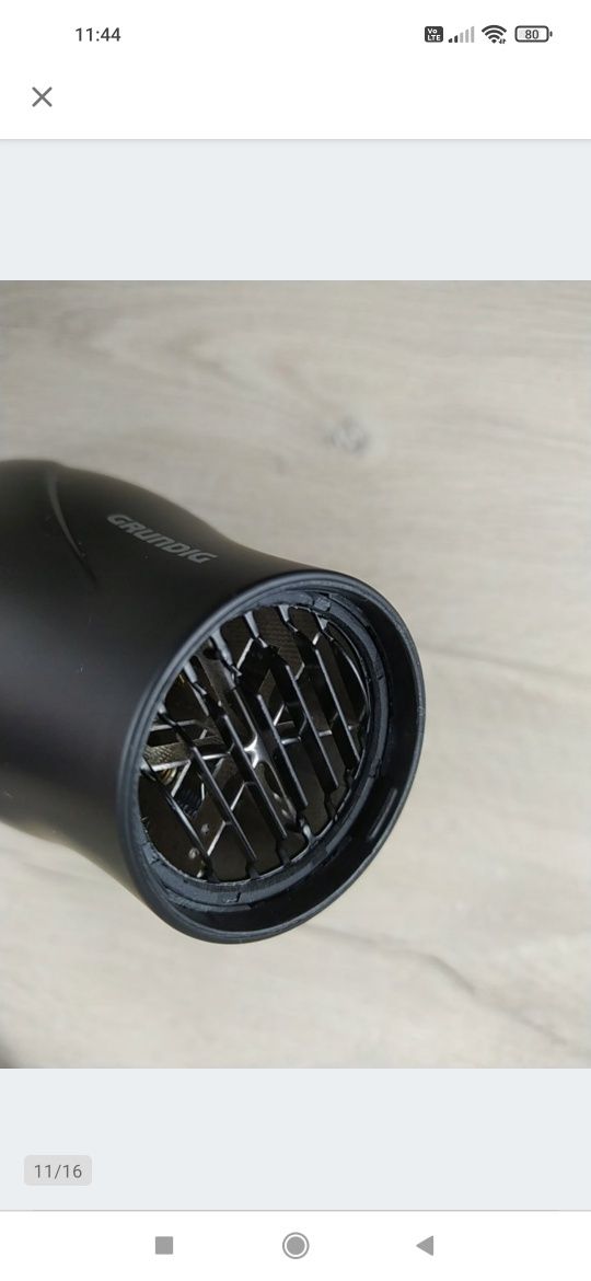 GRUNDIG HD 3700 B Suszarka do włosów 1800 W OUTLET

Po zwrocie, nowa.