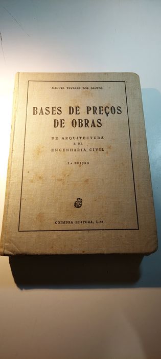 Bases de Preços de Obras de Arquitectura e de Engenharia Civil (1960)