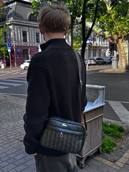 Сумка lacoste чорна