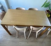 Mesa de jantar extensível