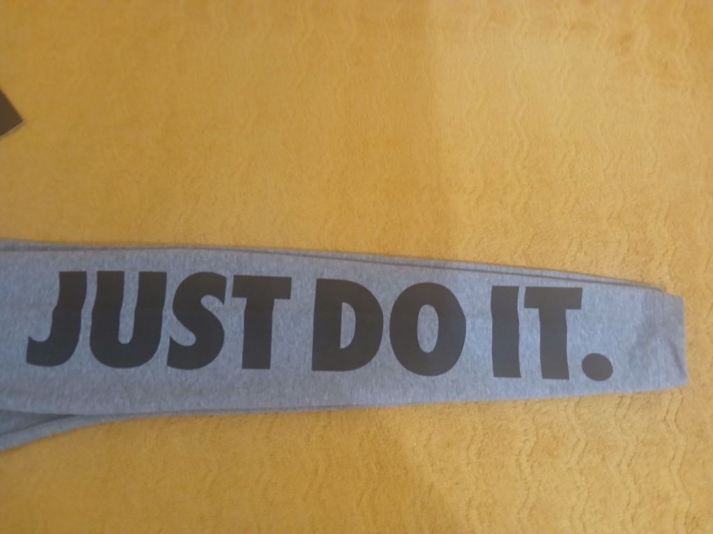 Legginsy Nike xs getry sportowe nowe szare spodnie