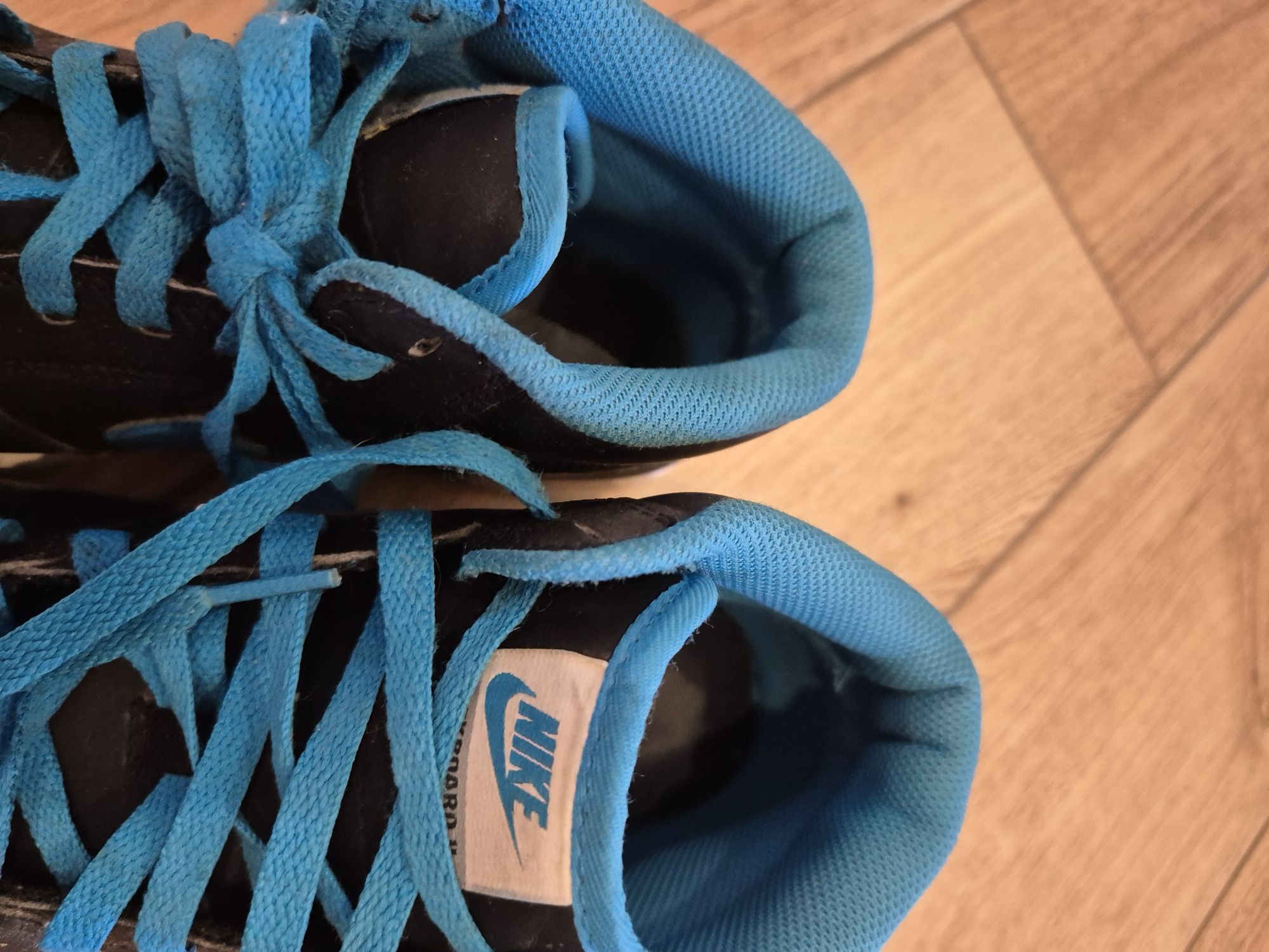 Adidasy  Jordany NIKE 41 za kostkę czarno niebieskie
