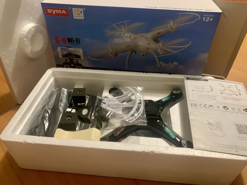 Drone Syma FPV Real-Time X5 SW-V3