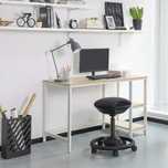 biurowy, ergonomiczny taboret czarny OSC06BK