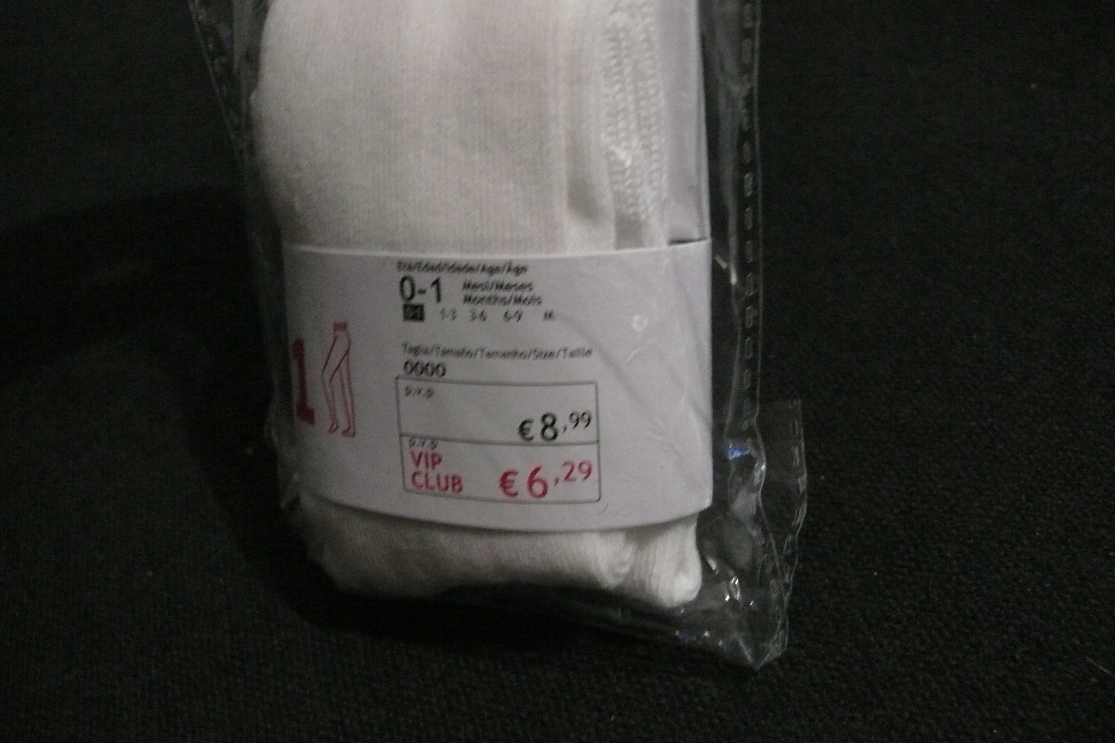 Par de collants recém-nascidos - prenatal