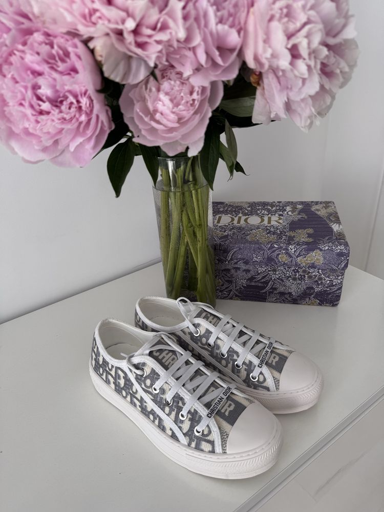 Кеди жіночі сірі діор Dior 38 р