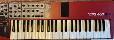 Nord Lead 2x stan kolekcjonerski + reverb + dedykowany case