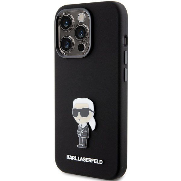 Karl Lagerfeld Klhcp15Xsmhknpk Iphone 15 Pro Max 6.7 Czarny Silicone