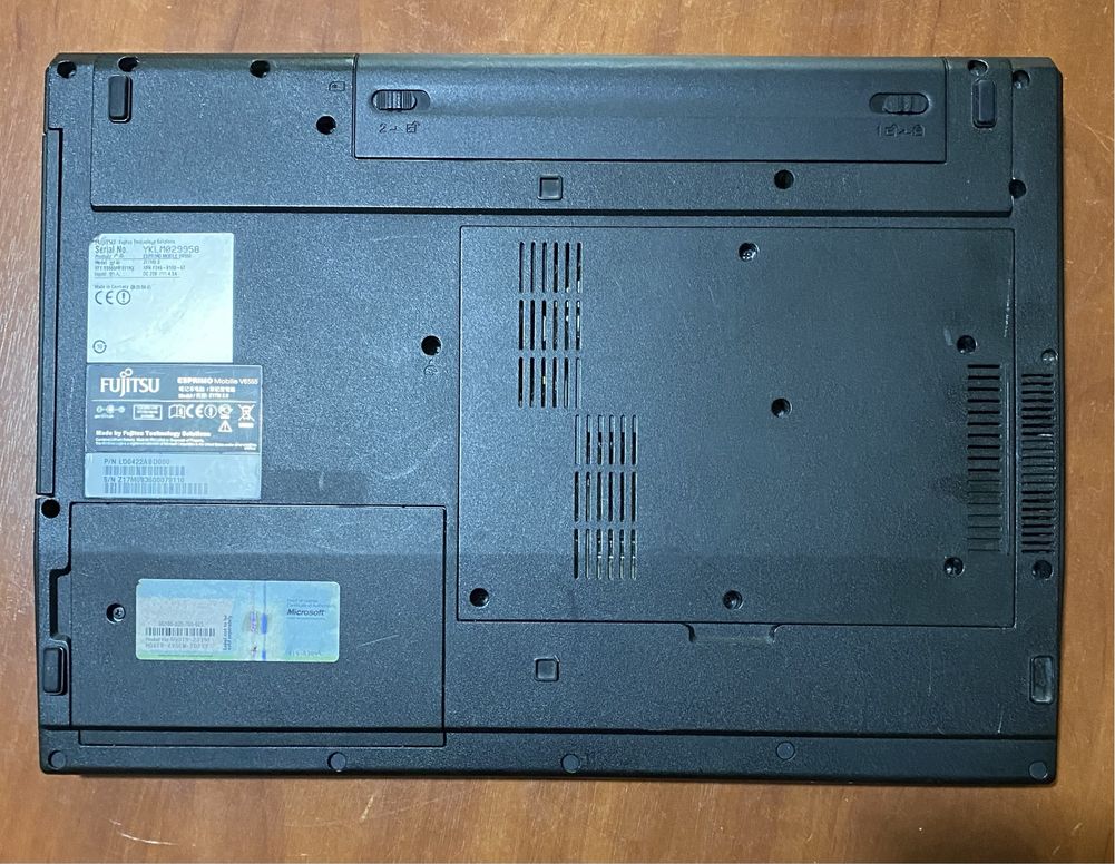 ноутбук Fujitsu Z17M3 15.4"/ на відновлення! N882
