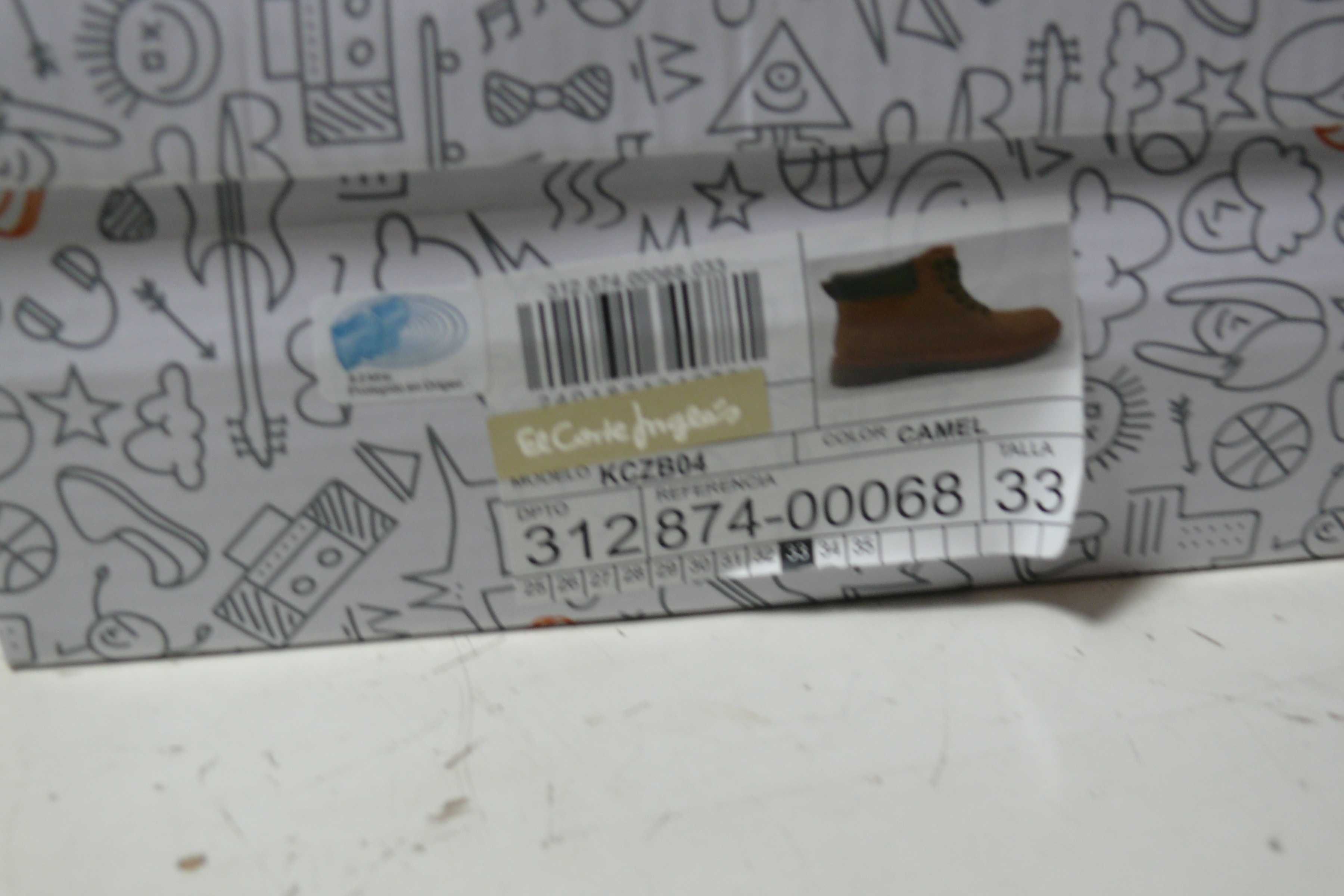 Botas - EL Corte Inglês Kids Tam 33