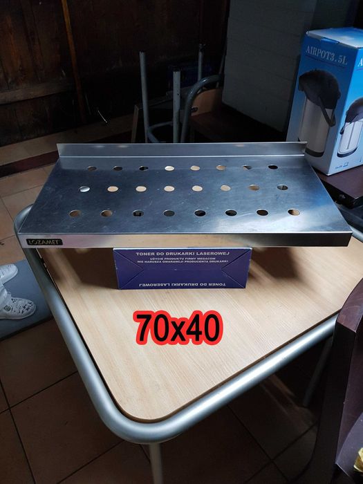 Półka  ze stali nierdzewnej firmy LOZAMET