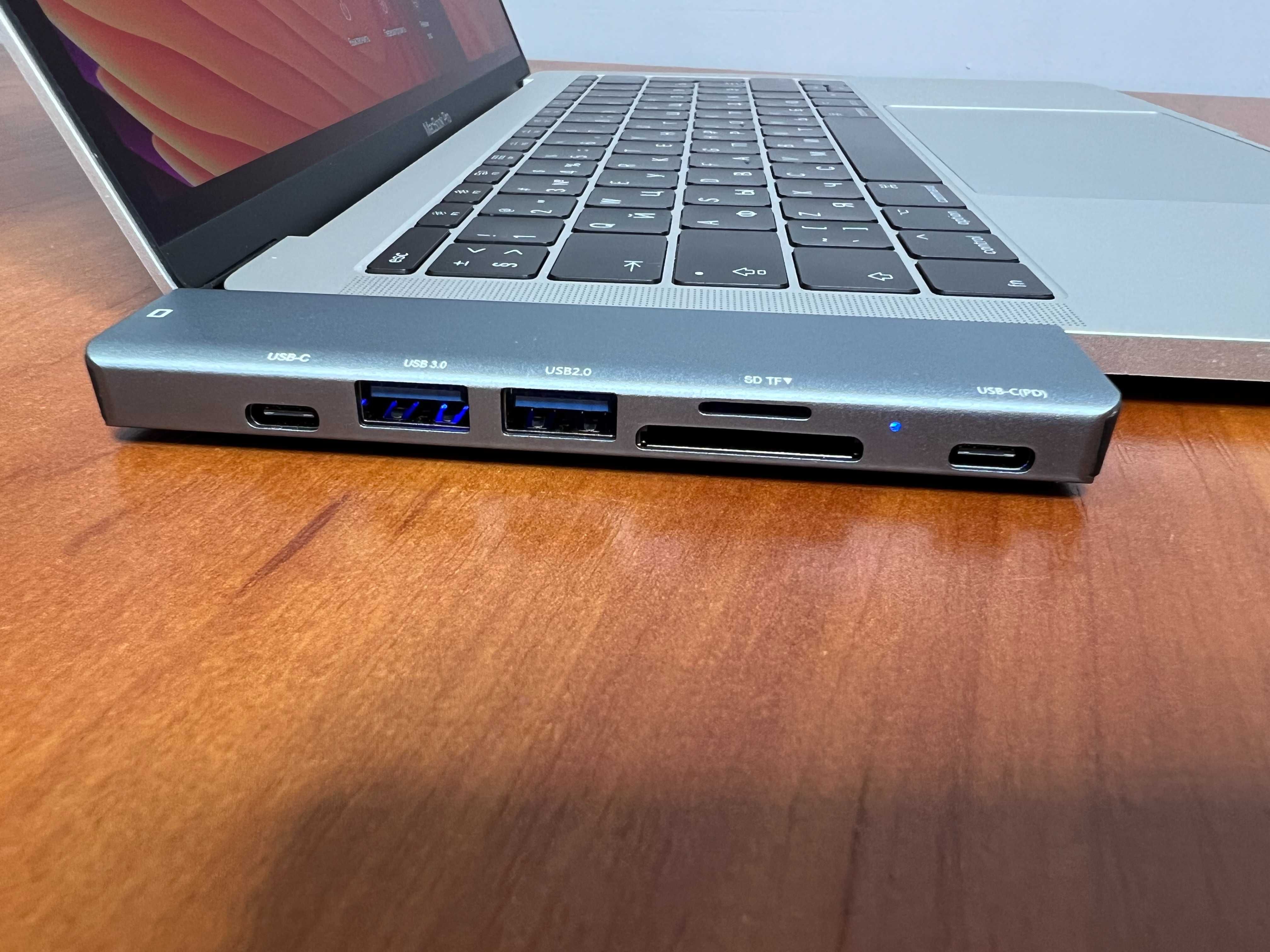 USB хаб для MacBook Док-станция Type C Hub 4K HDMI SD Reader 2018 2020