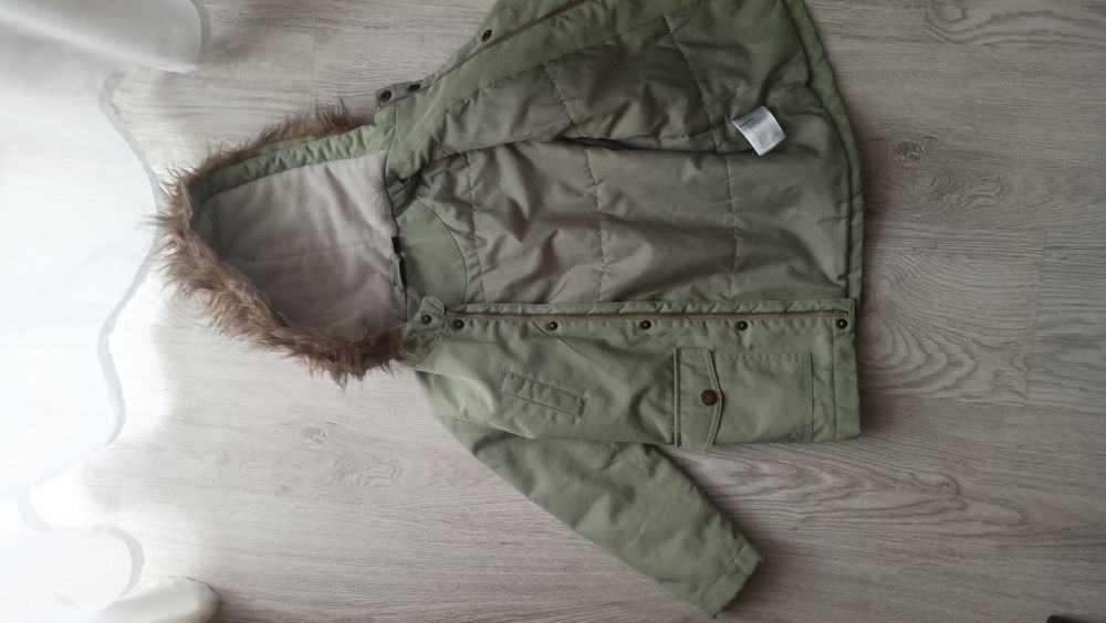 Kurtka chłopięca parka 104 jesienna przejściowa