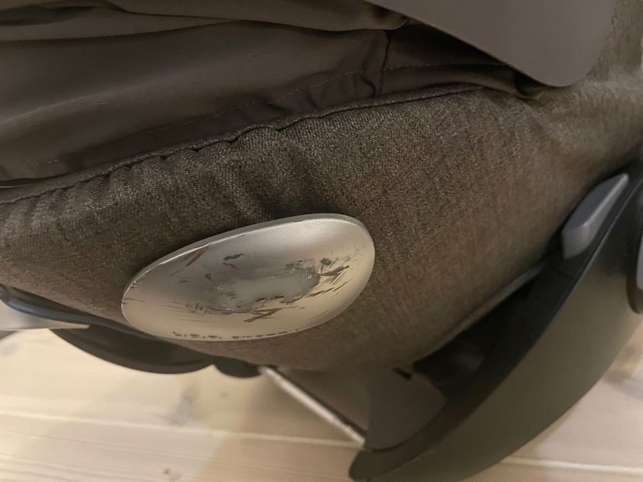 Fotelik Cybex Cloud Q [0-13kg] Manhattan grey SOFIX+wkładka niemowlęca