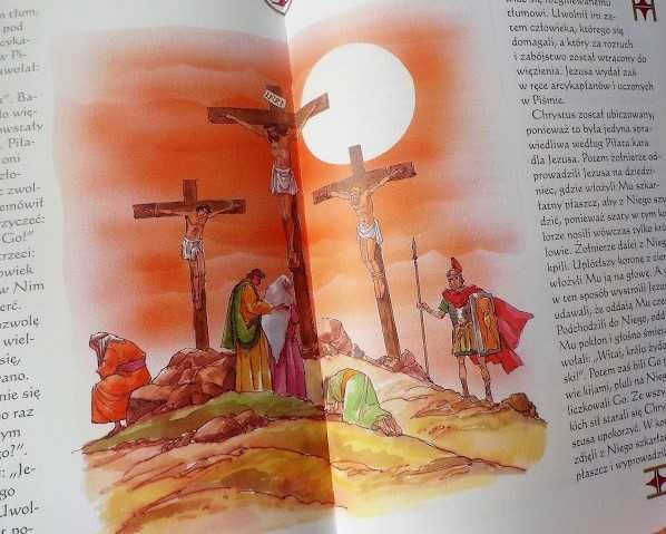 Pamiątka Komunii Chrztu Ilustrowana Biblia dla Dzieci z Grawerem