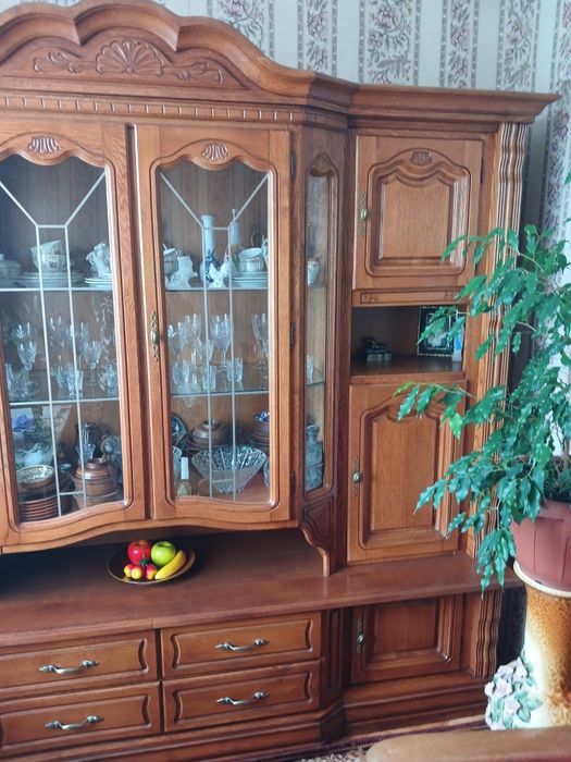 Стінка дубова, масив