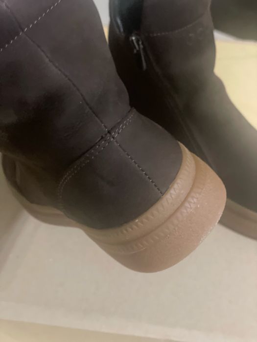 Ботинки евро зима , нубук , новые 39 размер  и размер 40