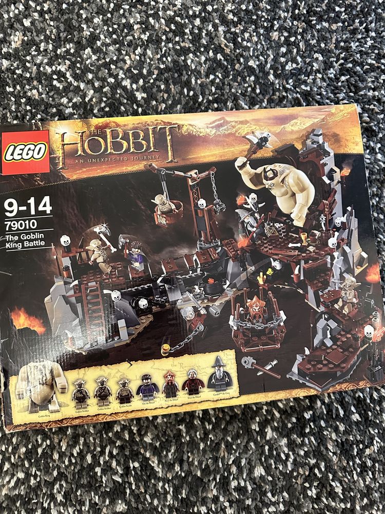 Lego hobbit 79010 Król goblinów