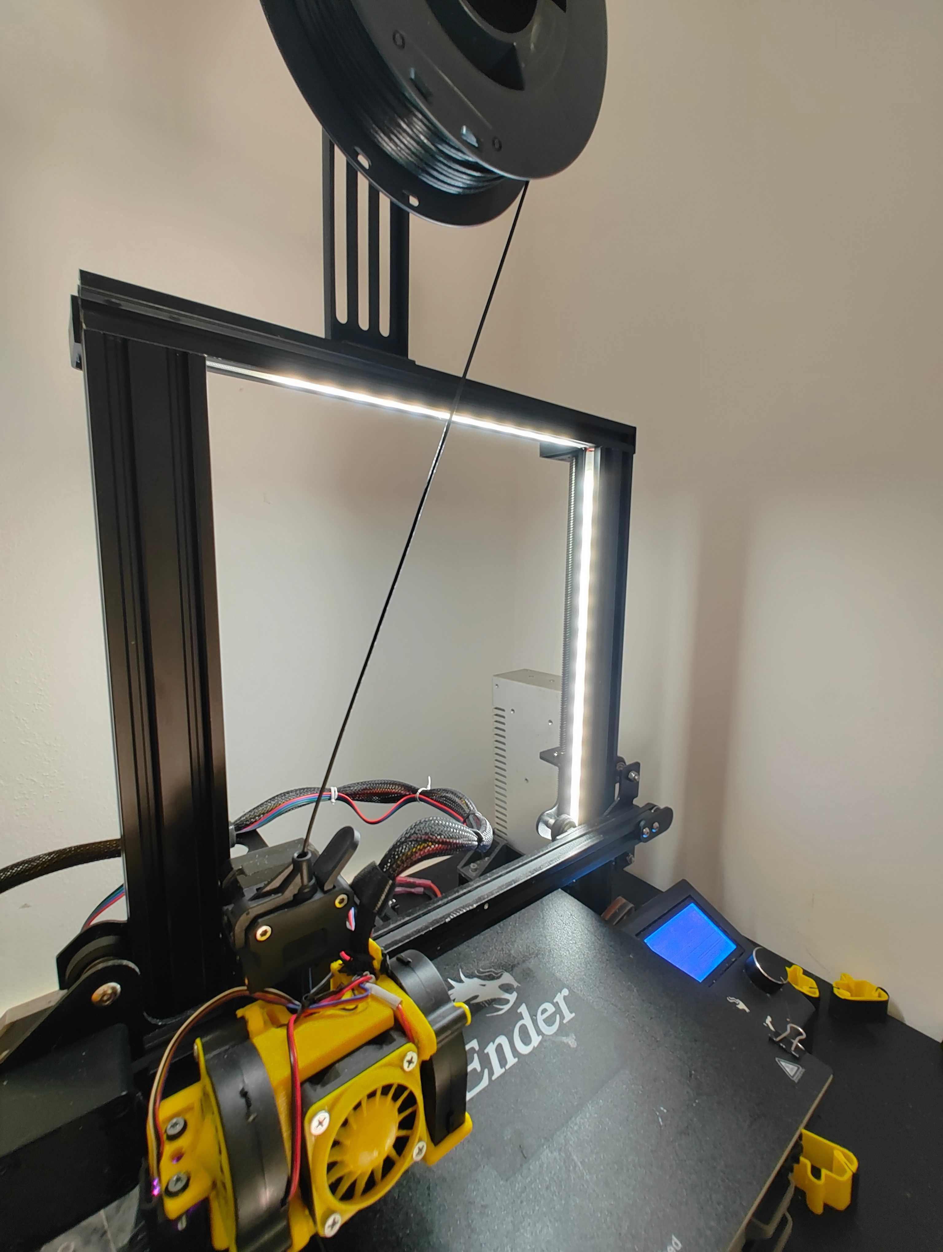 Ender 3 Neo Completamente alterada. Muitos upgrades.