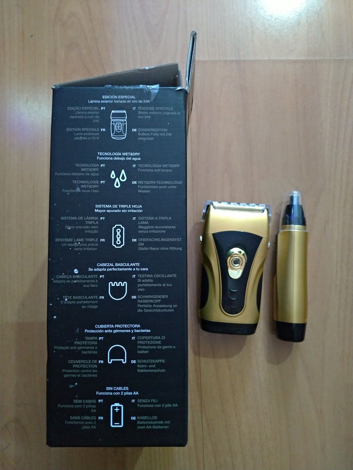 Máquina de Barbear Power Touch Gold (Nova)
