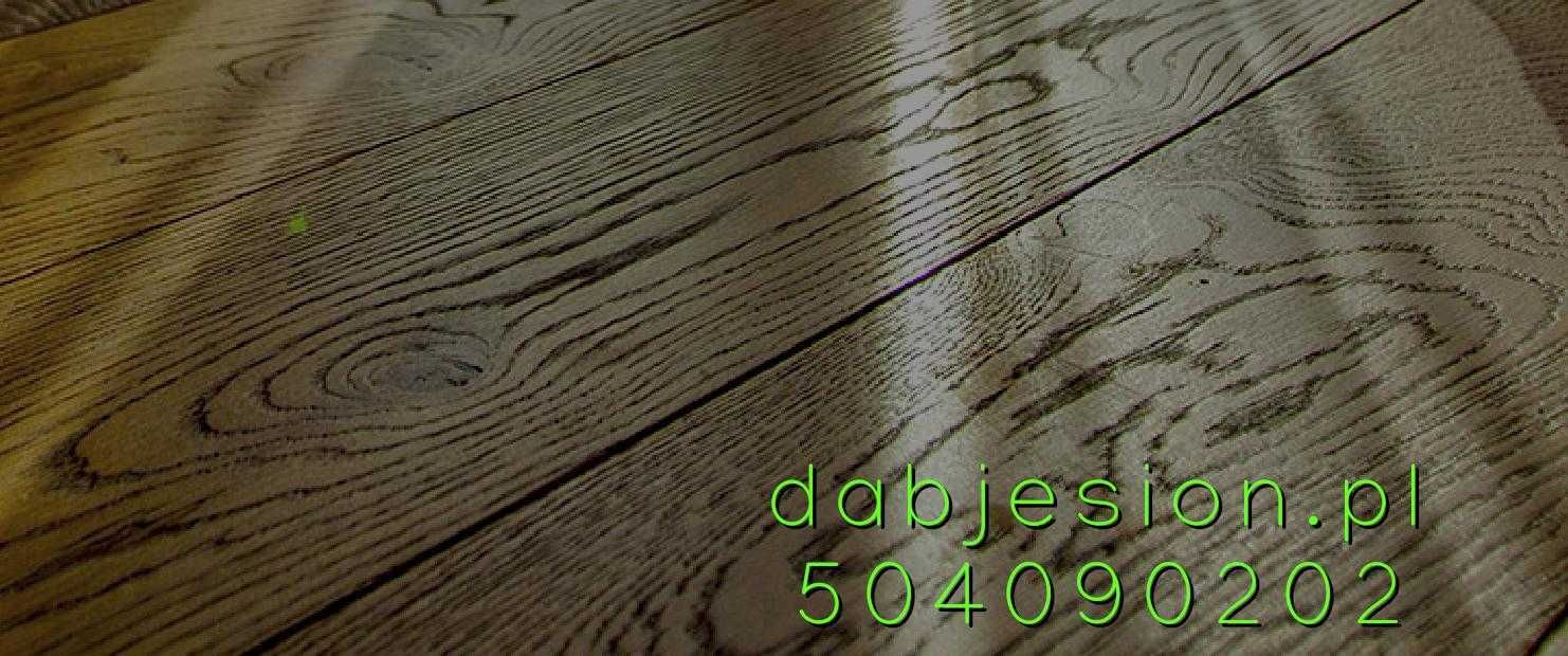 Deski podłogowe dębowe olejowane 16cm szerokości